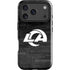 NFL Los Angeles Rams Black & White iPhone 17 Pro Max Impact Case
