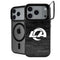 NFL Los Angeles Rams Black & White iPhone 17 Pro Max Kickstand Case