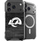 NFL Los Angeles Rams Black & White iPhone 17 Pro Max MagSafe Case