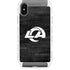 NFL Los Angeles Rams Black & White iPhone Cases