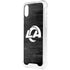 NFL Los Angeles Rams Black & White iPhone XS Clear Case