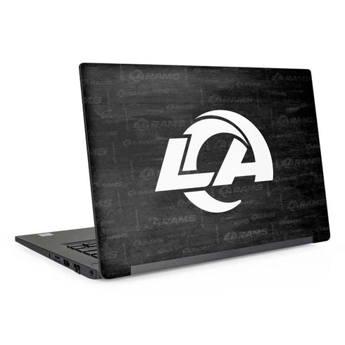 NFL Los Angeles Rams Black & White Dell Latitude Skin