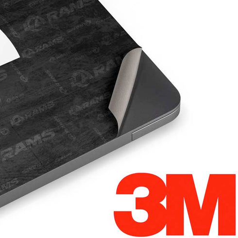 NFL Los Angeles Rams Black & White Apple MacBook Air Skin