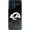 NFL Los Angeles Rams Black & White Moto G Play 4G (2024) Skin