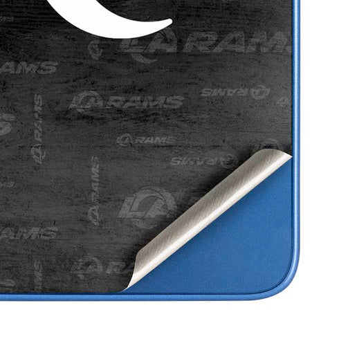 NFL Los Angeles Rams Black & White Moto G Play 4G (2024) Skin