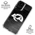 NFL Los Angeles Rams Black & White Moto G Power 5G (2024) Clear Case