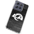 NFL Los Angeles Rams Black & White Moto G Stylus 5G (2025) Clear Case