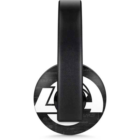 NFL Los Angeles Rams Black & White PlayStation 4 Gold Wireless Headset Skin