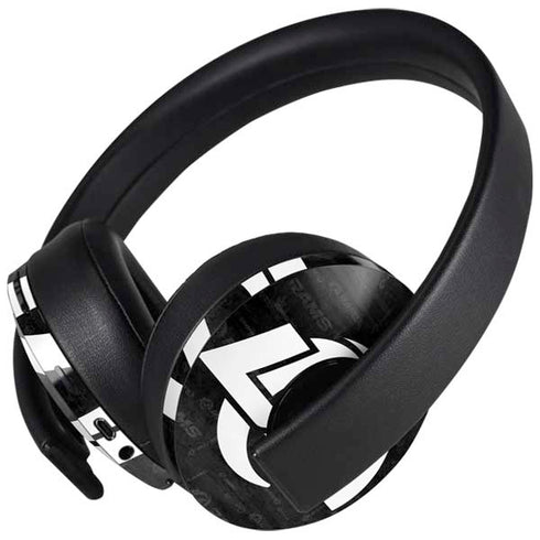 NFL Los Angeles Rams Black & White PlayStation 4 Gold Wireless Headset Skin