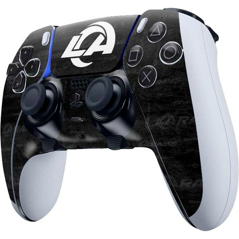 NFL Los Angeles Rams Black & White PS5 DualSense Edge Pro Controller Skin