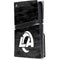 NFL Los Angeles Rams Black & White PS5 Pro Disk Console Skin