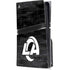NFL Los Angeles Rams Black & White PS5 Pro Disk Console Skin