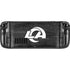 NFL Los Angeles Rams Black & White Steam Deck Handheld Gaming Computer OLED Skin