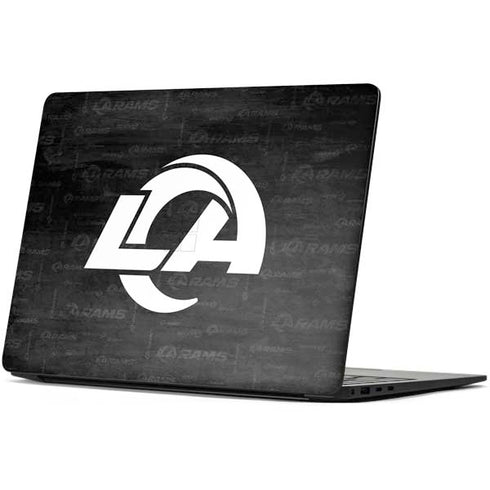 NFL Los Angeles Rams Black & White Surface Laptop 7 13.8in Skin