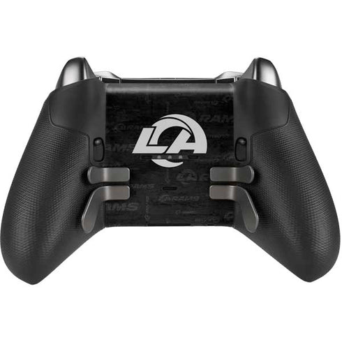 NFL Los Angeles Rams Black & White Xbox Elite Wireless Controller Series 2 Skin