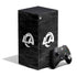 NFL Los Angeles Rams Black & White XBox Series X Digital Edition Bundle Skin
