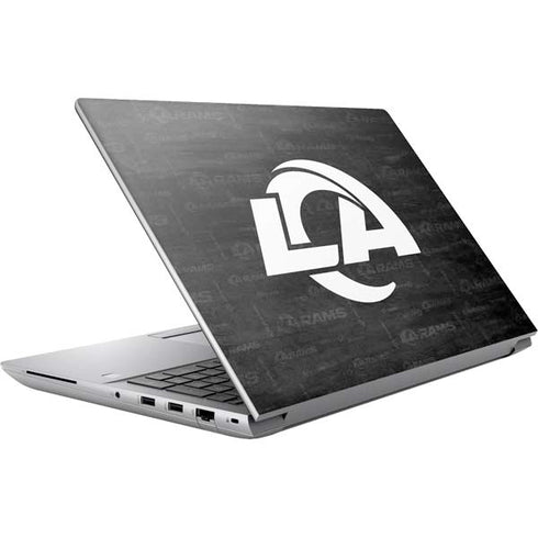 NFL Los Angeles Rams Black & White HP ZBook Fury 16 G10 Skin