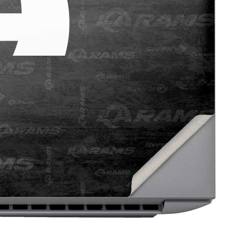 NFL Los Angeles Rams Black & White HP ZBook Fury 16 G10 Skin