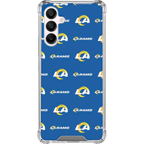 NFL Los Angeles Rams Blitz Series Galaxy A16 5G Clear Case
