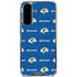 NFL Los Angeles Rams Blitz Series Galaxy A36 5G Clear Case