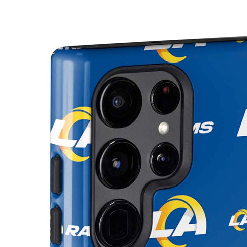 NFL Los Angeles Rams Blitz Series Galaxy S25 Ultra Impact Case
