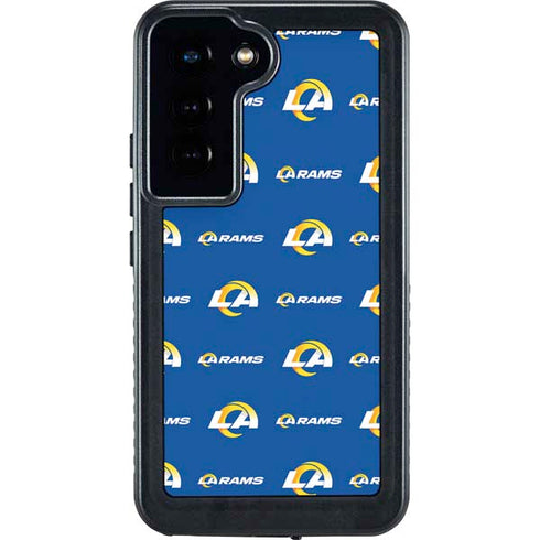 NFL Los Angeles Rams Blitz Series Galaxy S24 Waterproof Case