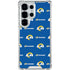 NFL Los Angeles Rams Blitz Series Galaxy S25 Ultra Clear Case