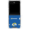 NFL Los Angeles Rams Blitz Series Galaxy Z Flip6 Clear Case