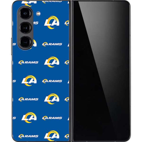 NFL Los Angeles Rams Blitz Series Galaxy Z Fold5 5G Skin