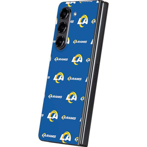 NFL Los Angeles Rams Blitz Series Galaxy Z Fold5 5G Skin