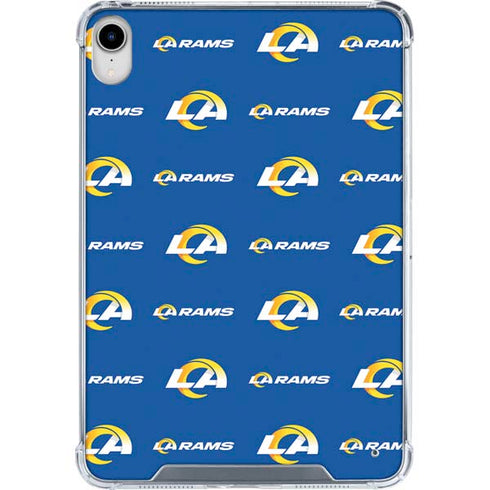 NFL Los Angeles Rams Blitz Series iPad 11th Gen (2025) Clear Case