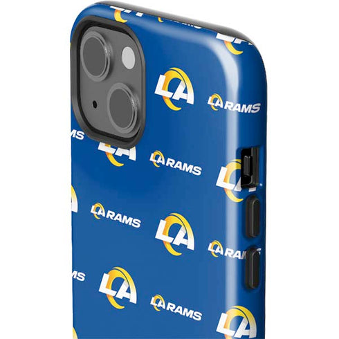 NFL Los Angeles Rams Blitz Series iPhone 15 Impact Case