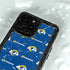 NFL Los Angeles Rams Blitz Series iPhone 15 Pro Waterproof Case
