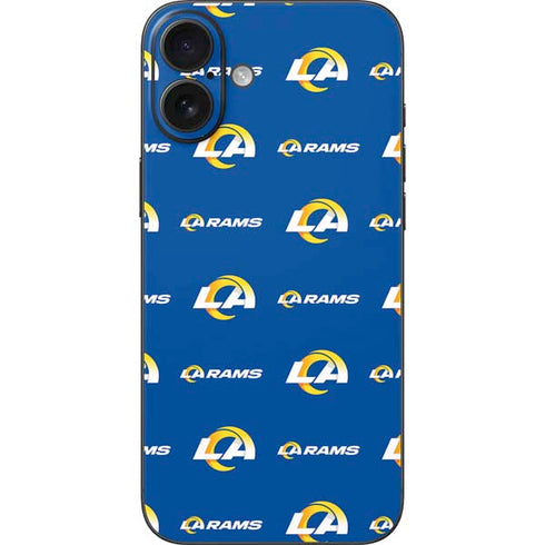 NFL Los Angeles Rams Blitz Series iPhone 16 Plus Skin