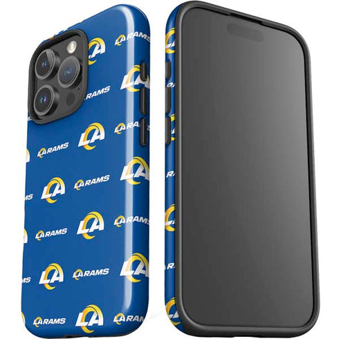 NFL Los Angeles Rams Blitz Series iPhone 16 Pro Max Impact Case