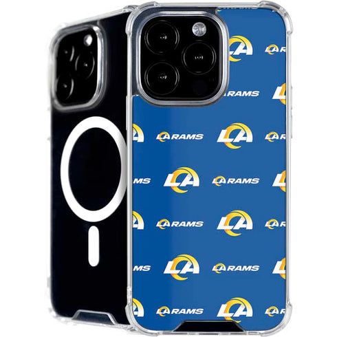 NFL Los Angeles Rams Blitz Series iPhone 16 Pro Max MagSafe Case