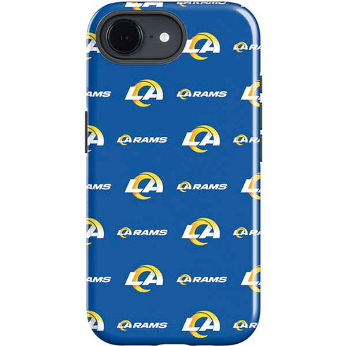 NFL Los Angeles Rams Blitz Series iPhone 16e Impact Case
