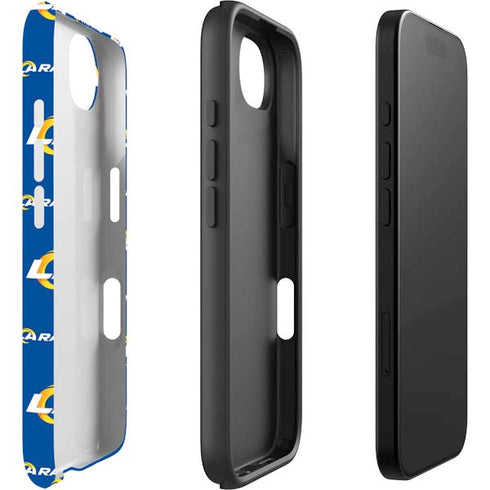NFL Los Angeles Rams Blitz Series iPhone 16e Impact Case
