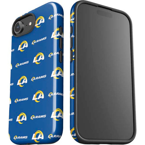 NFL Los Angeles Rams Blitz Series iPhone 16e Impact Case