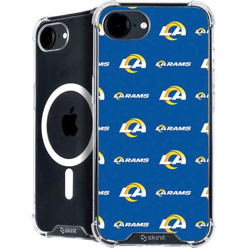 NFL Los Angeles Rams Blitz Series iPhone 16e MagSafe Case