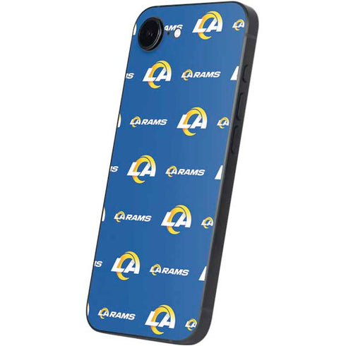 NFL Los Angeles Rams Blitz Series iPhone 16e Skin