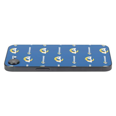 NFL Los Angeles Rams Blitz Series iPhone 16e Skin