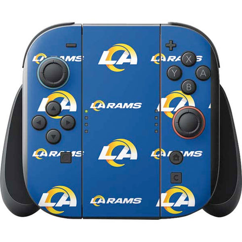 NFL Los Angeles Rams Blitz Series Nintendo Switch 2 (2025) with Joy-Con Skin