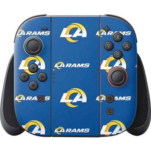 NFL Los Angeles Rams Blitz Series Nintendo Switch 2 (2025) Joy-Con Controller Skin