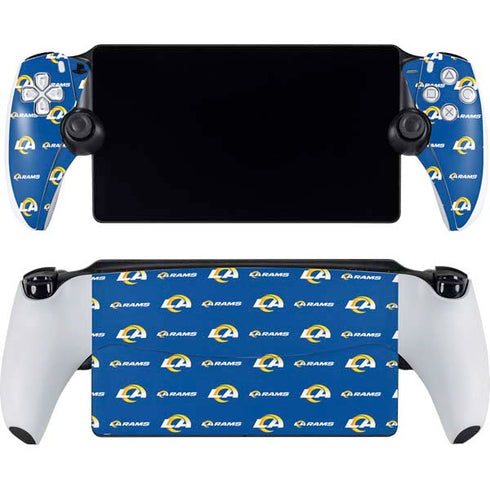 NFL Los Angeles Rams Blitz Series PlayStation Portal Remote Player Skin
