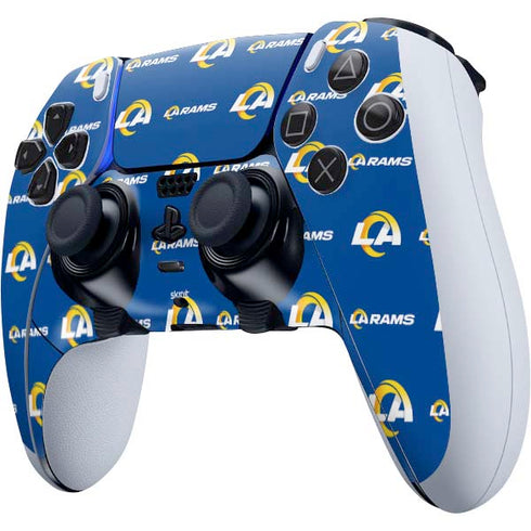 NFL Los Angeles Rams Blitz Series PS5 DualSense Edge Pro Controller Skin