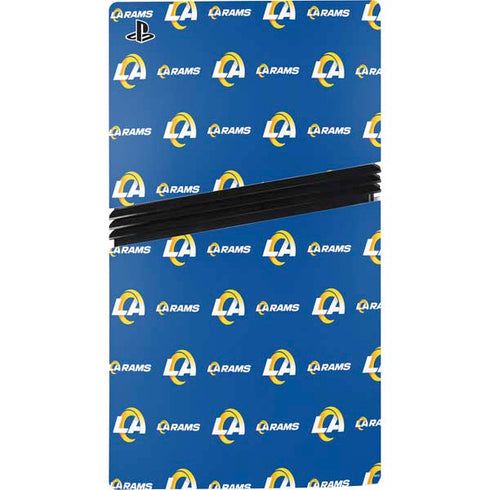 NFL Los Angeles Rams Blitz Series PS5 Pro Console Skin