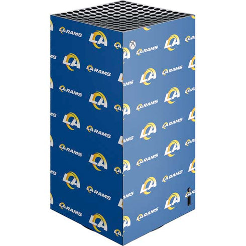 NFL Los Angeles Rams Blitz Series XBox Series X Digital Edition Console Skin