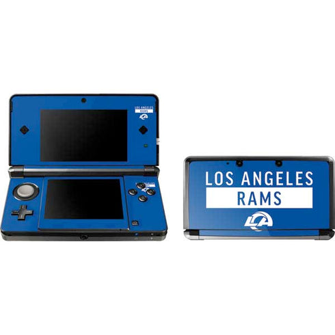 NFL Los Angeles Rams Blue Performance Series Nintendo Skins