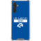 NFL Los Angeles Rams Blue Performance Series Galaxy A17 Clear Case